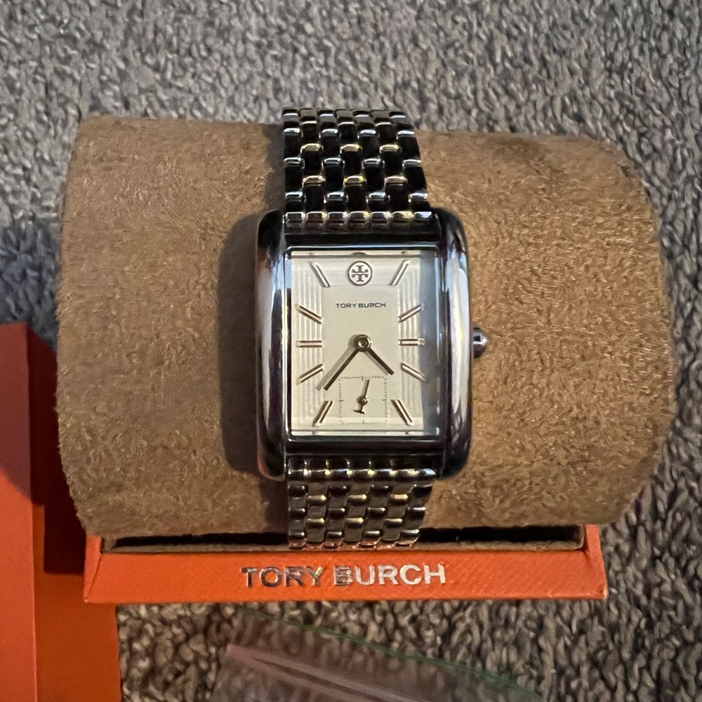 Tory Burch Two Tone Eleanor Bracelet Watch